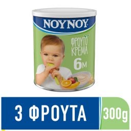 ΝΟΥΝΟΥ | Φρουτόκρεμα 3 Φρούτα 300g