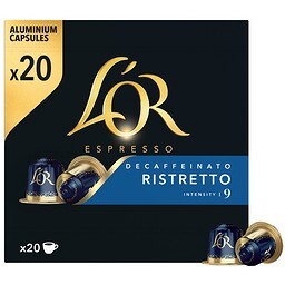 LOR | Κάψουλες Καφέ Espresso Ristretto Decaf 20x5.2g