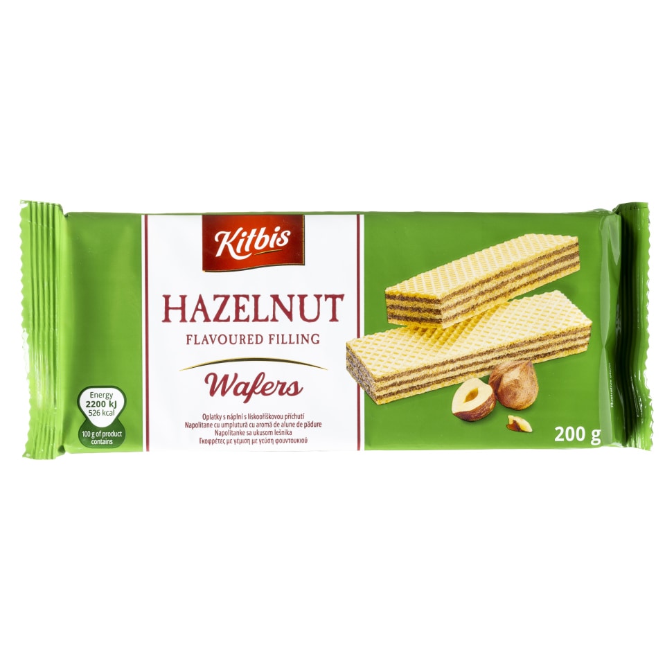 KITBIS Γκοφρέτα Φουντούκι 200g