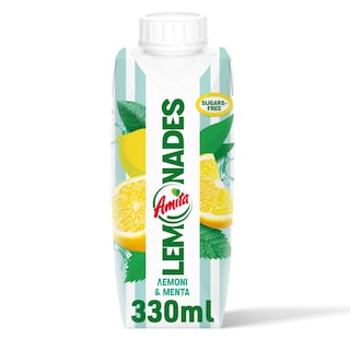 AMITA | Φρουτοποτό Lemonades Μέντα 330ml