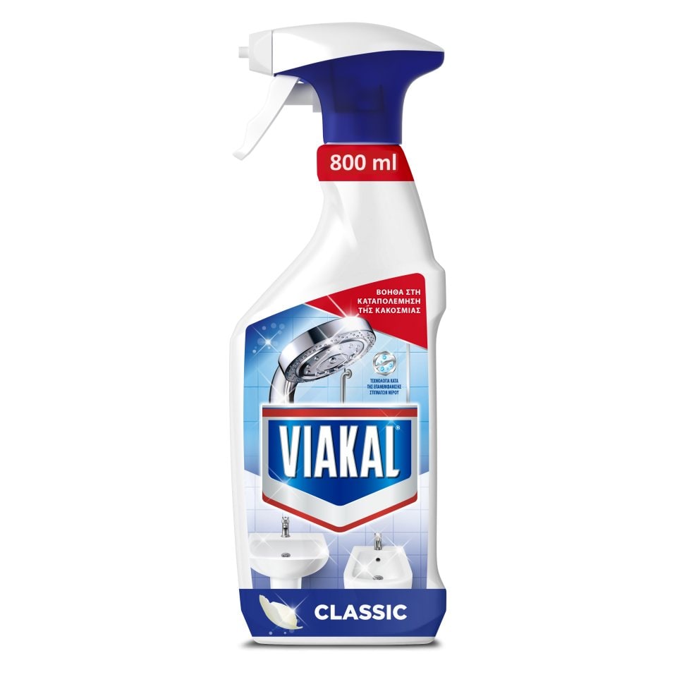 VIAKAL Καθαριστικό Spray Αλάτων Classic 800ml