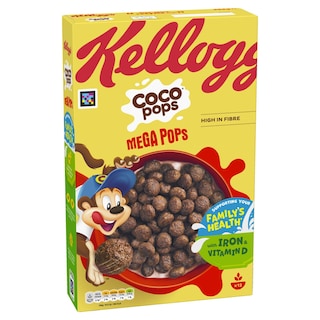 KELLOGGS | Δημητριακά Coco Pops Mega Pops 365g
