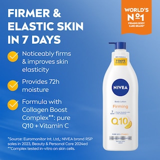 NIVEA | Firming Lotion Body Q10 Plus Vitamin C 400ml