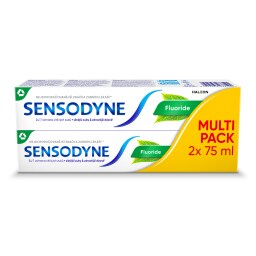 SENSODYNE | Οδοντόκρεμα Fluoride 2x75ml