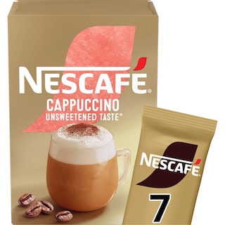 NESCAFE | Στιγμιαίος Καφές Cappuccino Unsweetened Taste 7x14.2g