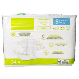 NATURE'S PROMISE | Πάνες Μωρού Eco Junior No5 34 Τεμάχια