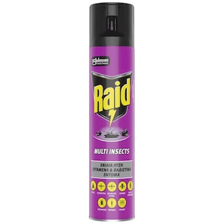 RAID | Εντομοκτόνο Spray Multi Insects 300ml