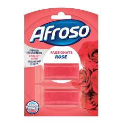 AFROSO | Καθαριστικό Block Τουαλέτας Passionate Rose 2x40g