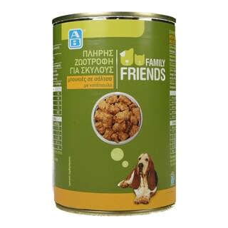 FAMILY FRIENDS | Σκυλοτροφή Κοτόπουλο Κονσέρβα 400gr