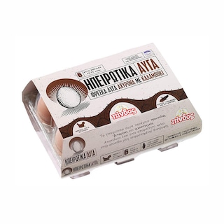 ΗΠΕΙΡΩΤΙΚΑ | Αυγά Αχυρώνα με Καλαμπόκι 6 Τεμάχια