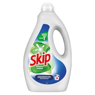 SKIP | Yγρό Πλυντηρίου Ρούχων Spring Fresh 34 Μεζούρες