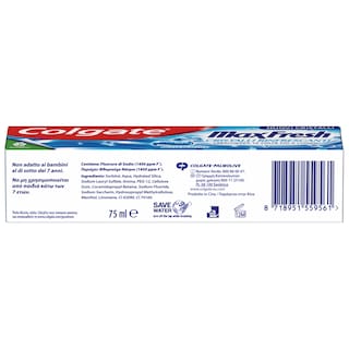 COLGATE | MAX WHITE | Οδοντόκρεμα Max Fresh 75ml