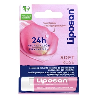 LIPOSAN | Ενυδατικό Χειλιών Τριαντάφυλλο 4.8g