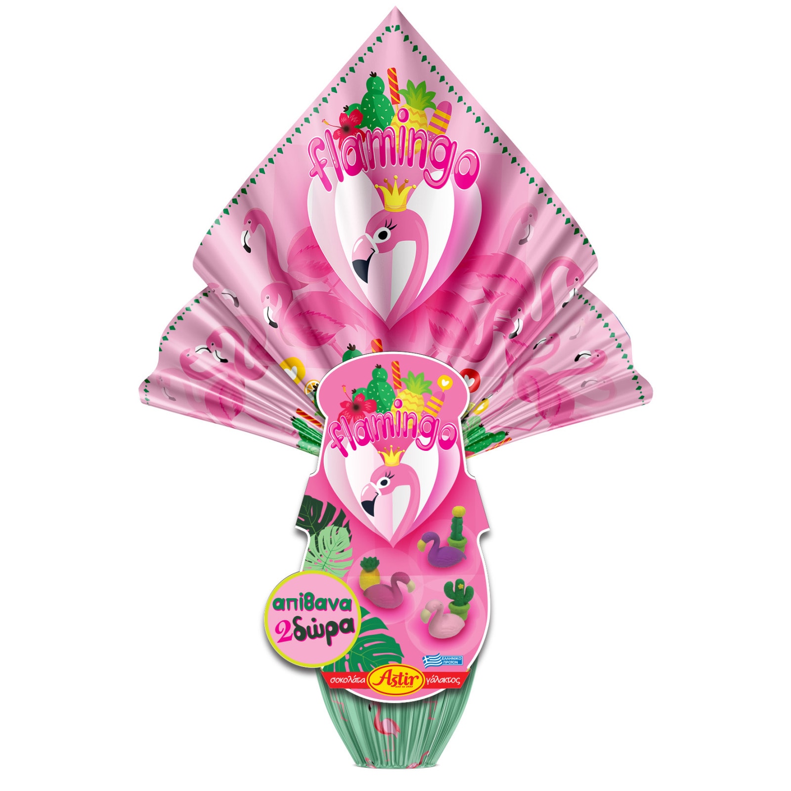 Σοκολατένιο Αυγό Γάλακτος Flamingo 160g