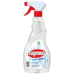 ΕΥΡΗΚΑ | Καθαριστικό Τζαμιών Crystal Shine Αντλία 750ml