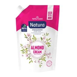 NATURA | Κρεμοσάπουνο Αμύγδαλο Ανταλλακτικό 750ml