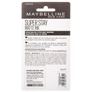 MAYBELLINE | Lipstick Superstay Dancer 1 Piece