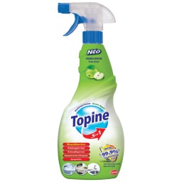 TOPINE | Καθαριστικό Spray 5σε1 Απολυμαντικό Πράσινο Μήλο 750ml