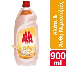 AVA | Υγρό Πιάτων Αλάτι & Άνθη Νεραντζιάς 900ml