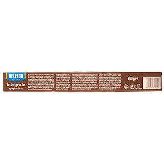DE CECCO | Spaghetti No12 Whole Wheat 500g