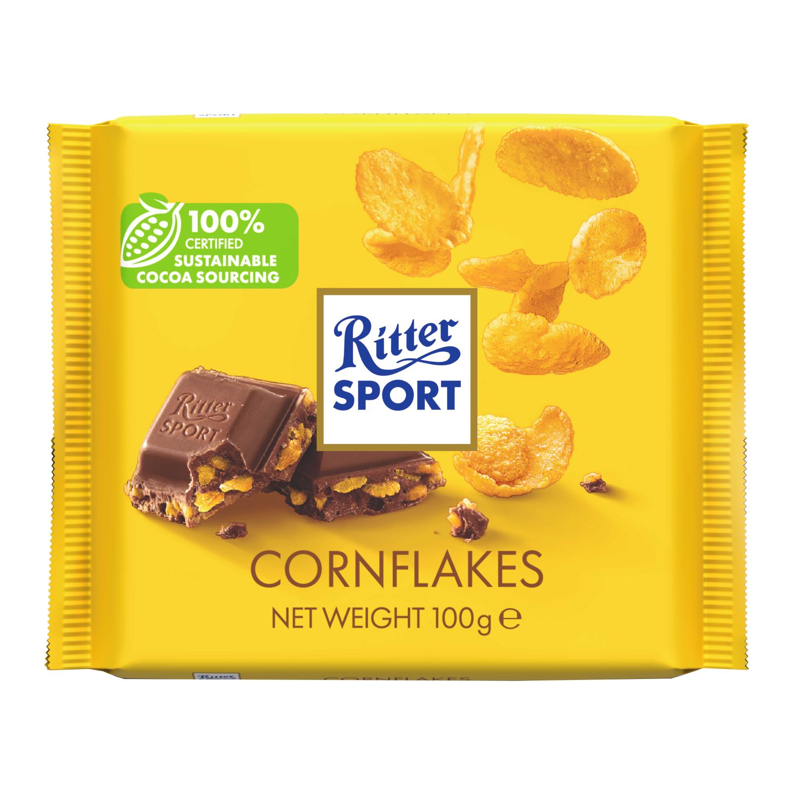 RITTER Σοκολάτα Γάλακτος Corn Flakes 100g