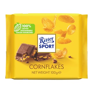 RITTER | Σοκολάτα Γάλακτος Corn Flakes 100g