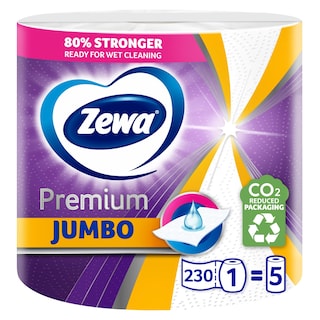 ZEWA | Χαρτί Κουζίνας Jumbo Premium 3 Φύλλα 654g