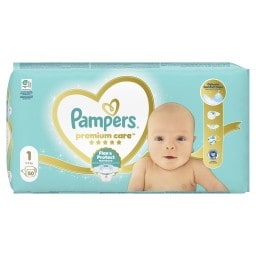 PAMPERS | Πάνες Μωρού Premium Care Νο1 50 Τεμάχια