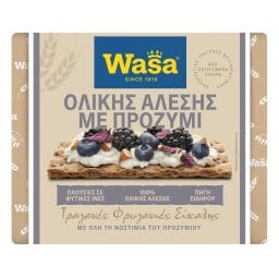 WASA | Φρυγανιές Ολικής Άλεσης Προζύμι 235g