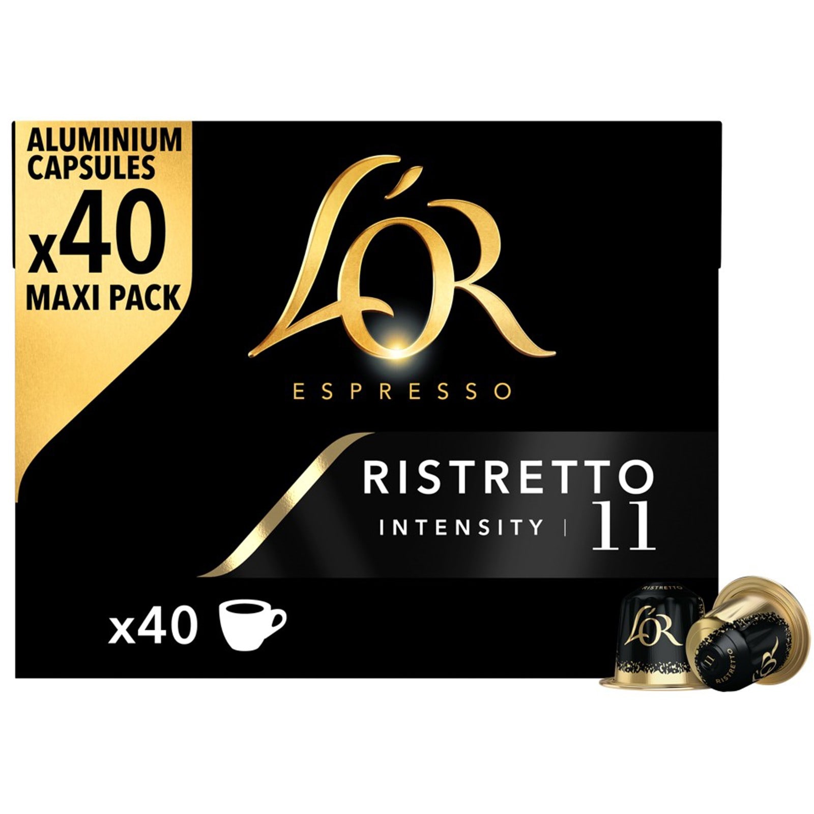 Κάψουλες Καφέ Espresso Ristretto 40x5.2g