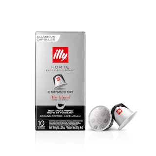 ILLY | Κάψουλες Καφέ Espresso Forte 10x5.7g