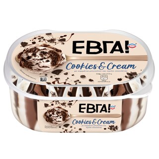 ΕΒΓΑ | Παγωτό Cookies & Cream 457g