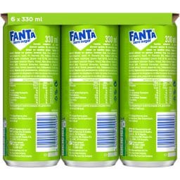 FANTA | Αναψυκτικό Exotic Zero Sugar 6x330ml