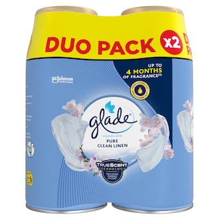 GLADE | Αρωματικό Χώρου Spray Clean Linen Refill 2x269ml