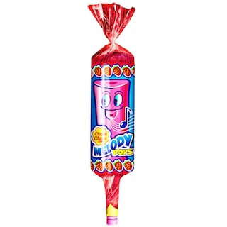 CHUPA CHUPS | Γλειφιτζούρι Melody Pops Φράουλα 1 Τεμάχιο