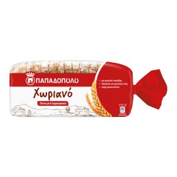 ΠΑΠΑΔΟΠΟΥΛΟΥ | Ψωμί Τοστ Χωριανό Σίτου με 6 Δημητριακά 500g