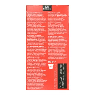 GONDOLIERE | Κάψουλες Καφέ Lungo Classic 20x5.5g