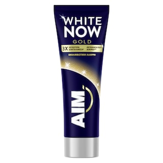 AIM | Οδοντόκρεμα White Now Gold 75ml