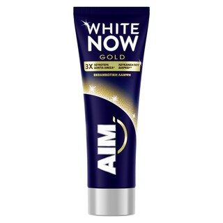 AIM | Οδοντόκρεμα White Now Gold 75ml