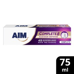 AIM | Οδοντόκρεμα Complete 8 Maximum Defense 75ml