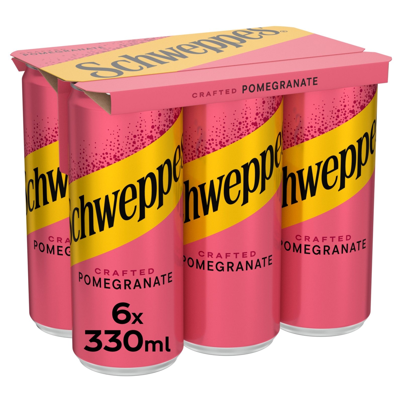 SCHWEPPES Αναψυκτικό Ανθρακούχο Ρόδι 6x330ml