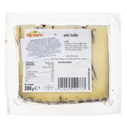 PRESIDENT | Τυρί Σκληρό με Τρούφα 200g