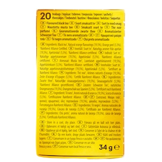 LIPTON | Τσάι Μαύρο Πορτοκάλι 20x1.7g