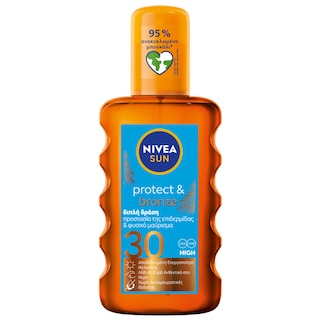 NIVEA | Αντηλιακό Λάδι Spray Protect & Bronze SPF30 200ml