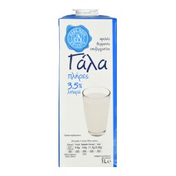 Γάλα Υψηλής Θερμικής Επεξεργασίας Πλήρες 1lt