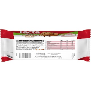 LACTA | Μπισκότα Choco Cookies Hazelnut 135g