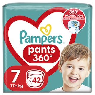 PAMPERS | Πάνες Βρακάκι Μωρού Pants Νο7 42 Τεμάχια
