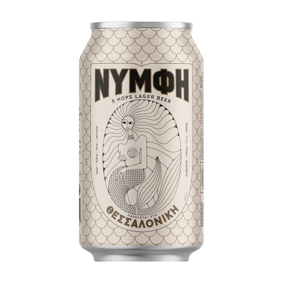 ΝΥΜΦΗ Μπύρα Lager Κουτί 330ml