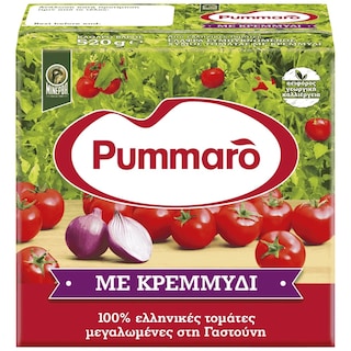PUMMARO | Τομάτα Passata Με Κρεμμύδι 520 gr