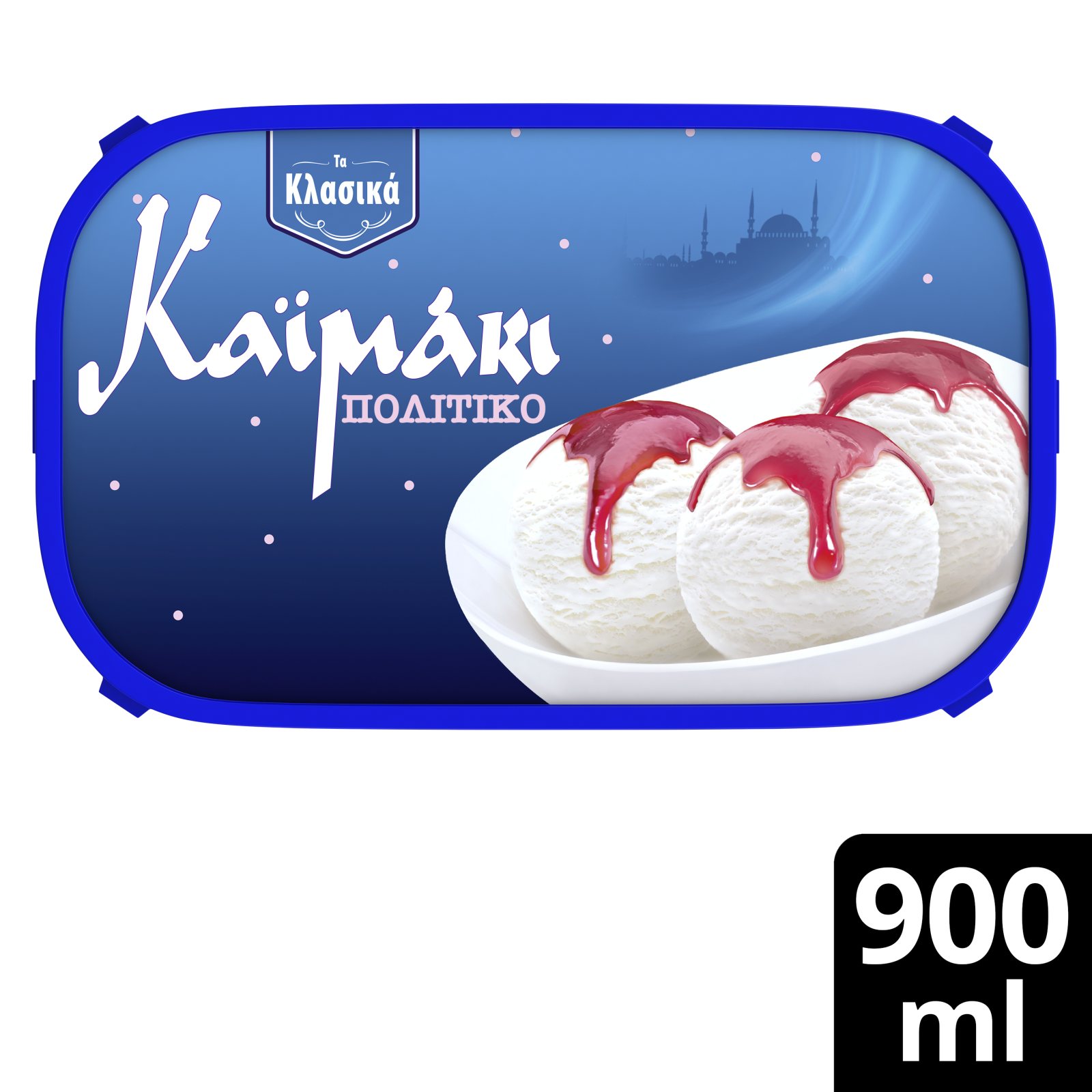 ΕΒΓΑ Παγωτό Καϊμάκι Πολίτικο 570g